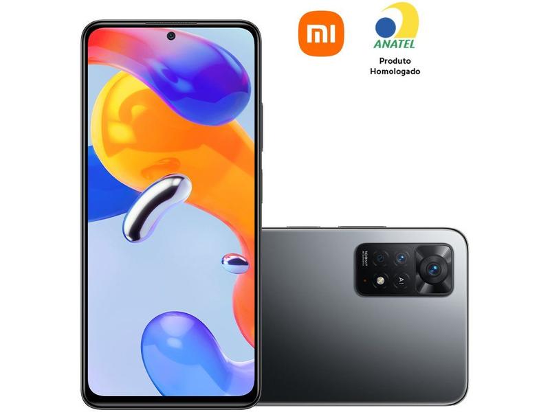 Smartphone xiaomi redmi note 11 pro 5g 128gb cinza - Xiaomi